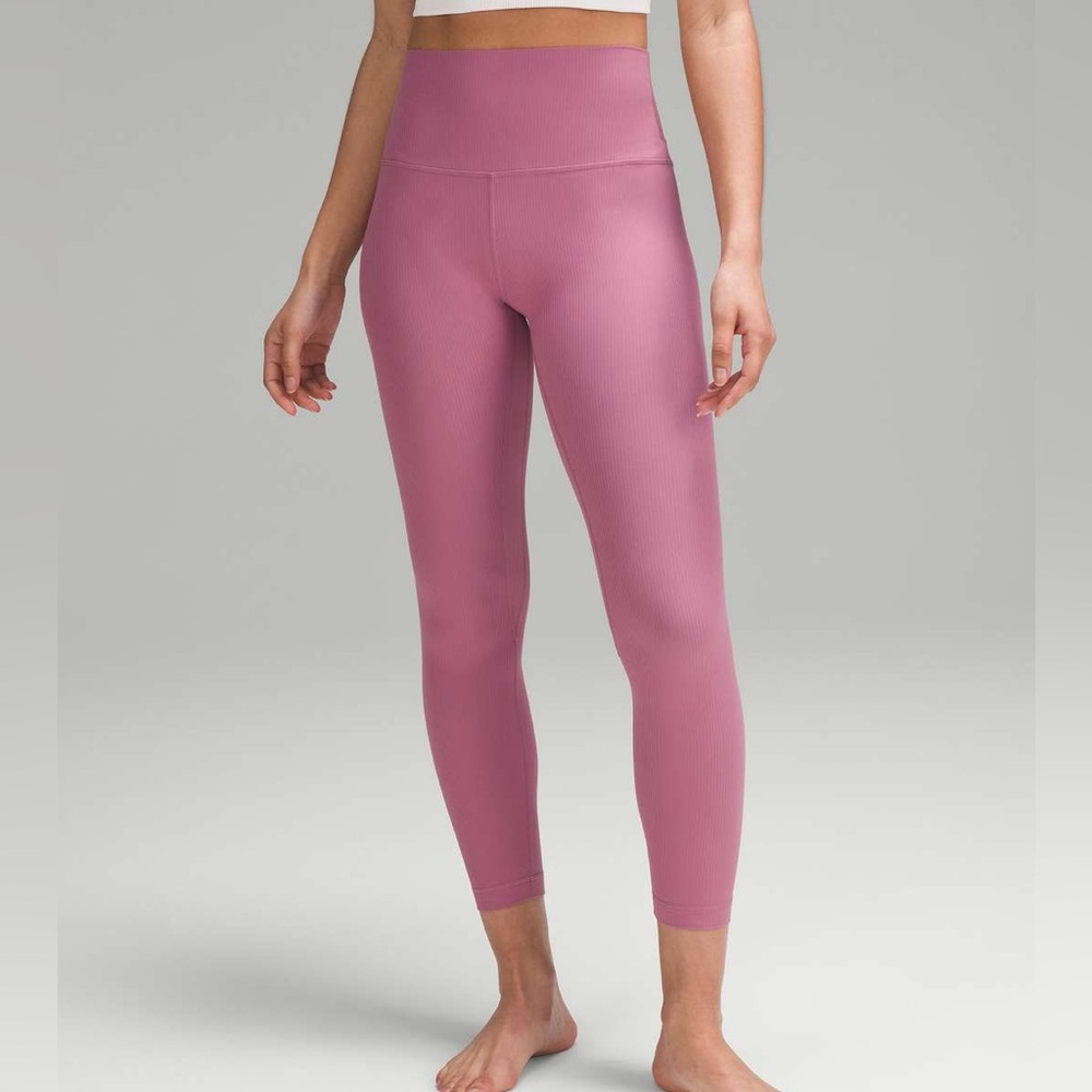 Lululemon Align Ribbed High Rise 25”